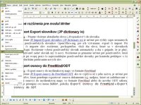 Export osnovy do myšlienkovej mapy vo formáte FreeMind