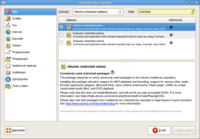 Ubuntu-restricted-extras - balík kodeků pro distribuci Ubuntu