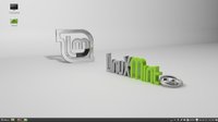 Linux Mint 14 Cinnamon pár sekund po instalaci